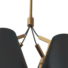 Load image into Gallery viewer, Abrams Chandelier in Detail.
