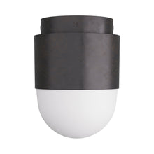 Load image into Gallery viewer, Allentown Flush Mount Ceiling Light in English Bronze.
