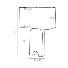 Load image into Gallery viewer, Birmingham Table Lamp - line drawing.
