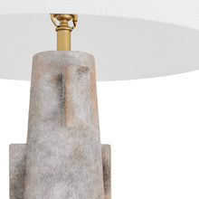 Load image into Gallery viewer, Boulder Table Lamp in Detail.
