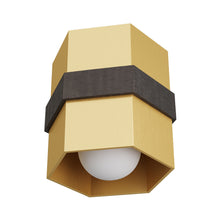 Load image into Gallery viewer, Bristol Flush Mount Ceiling Light in Detail.
