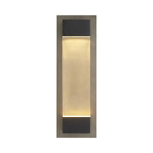 Load image into Gallery viewer, Charlie Outdoor LED Wall Light in Detail.
