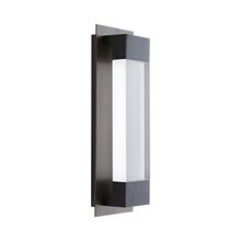 Load image into Gallery viewer, Charlie Outdoor LED Wall Light in Detail.
