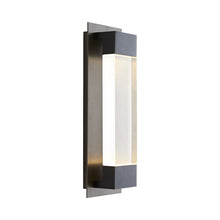 Load image into Gallery viewer, Charlie Outdoor LED Wall Light in Detail.
