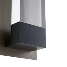 Load image into Gallery viewer, Charlie Outdoor LED Wall Light in Detail.
