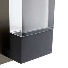 Load image into Gallery viewer, Charlie Outdoor LED Wall Light in Detail.
