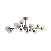 Load image into Gallery viewer, Dallas Chandelier in Brown Nickel(12-Light).
