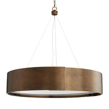 Load image into Gallery viewer, Dante Chandelier in Antique Brass (Large).
