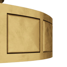 Load image into Gallery viewer, Empire Flush Mount Ceiling Light in Detail.
