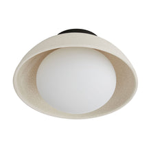 Load image into Gallery viewer, Glaze Flush Mount Ceiling Light in Detail.
