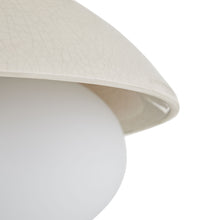Load image into Gallery viewer, Glaze Flush Mount Ceiling Light in Detail.
