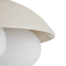 Load image into Gallery viewer, Glaze Flush Mount Ceiling Light in Detail.
