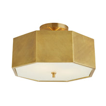 Load image into Gallery viewer, Grespan Semi Flush Mount Ceiling Light in Detail.
