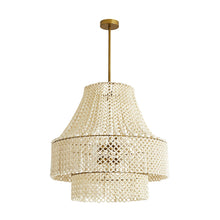 Load image into Gallery viewer, Hannie Chandelier in White.

