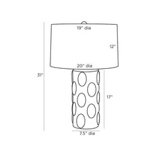 Load image into Gallery viewer, Jardanna Table Lamp - line drawing.
