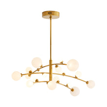 Load image into Gallery viewer, Maser LED Chandelier in Detail.
