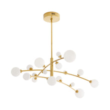 Load image into Gallery viewer, Maser LED Chandelier in Detail.
