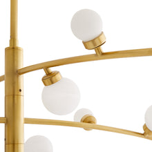 Load image into Gallery viewer, Maser LED Chandelier in Detail.
