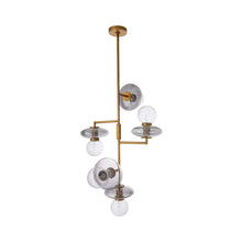 Load image into Gallery viewer, Pimpri Chandelier in Detail.
