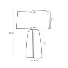 Load image into Gallery viewer, Romer Table Lamp - line drawing.
