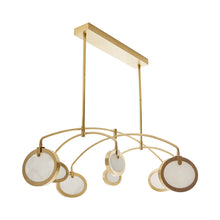 Load image into Gallery viewer, Rosabel LED Chandelier in Detail.
