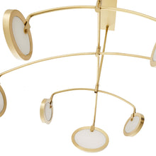 Load image into Gallery viewer, Rosabel LED Chandelier in Detail.
