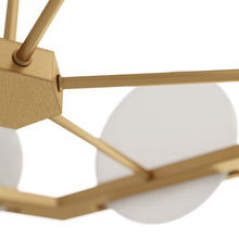 Load image into Gallery viewer, Savion LED Chandelier in Detail.
