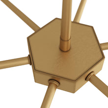 Load image into Gallery viewer, Savion LED Chandelier in Detail.
