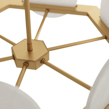 Load image into Gallery viewer, Savion LED Chandelier in Detail.
