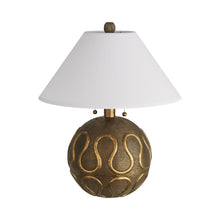 Load image into Gallery viewer, Serpiente Table Lamp in Detail.

