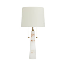 Load image into Gallery viewer, Sidney Table Lamp in Alabaster.
