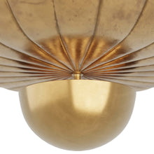 Load image into Gallery viewer, Teresa Flush Mount Ceiling Light in Detail.

