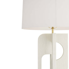 Load image into Gallery viewer, Tevin Table Lamp in Detail.
