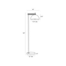 Load image into Gallery viewer, Thea Floor Lamp - line drawing.
