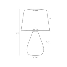 Load image into Gallery viewer, Tiber Table Lamp - line drawing.
