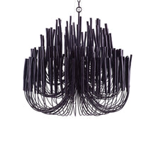 Load image into Gallery viewer, Tilda Chandelier in Black (6-Light).
