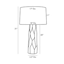 Load image into Gallery viewer, Townsen Table Lamp - line drawing.
