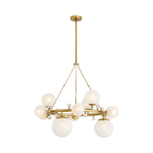 Load image into Gallery viewer, Troon Round Chandelier in Detail.
