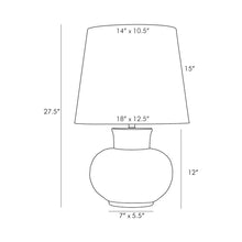 Load image into Gallery viewer, Troy Table Lamp - line drawing.
