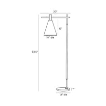 Load image into Gallery viewer, Vanua Floor Lamp - line drawing.
