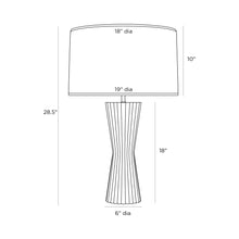 Load image into Gallery viewer, Vayla Table Lamp - line drawing.

