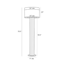 Load image into Gallery viewer, Warner Floor Lamp - line drawing.
