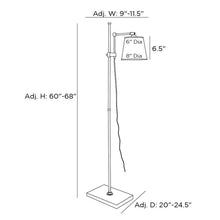 Load image into Gallery viewer, Watson Floor Lamp - line drawing.
