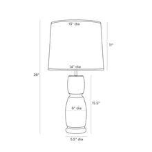 Load image into Gallery viewer, Werlow Table Lamp - line drawing.
