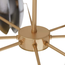 Load image into Gallery viewer, Whitney LED Chandelier in Detail.
