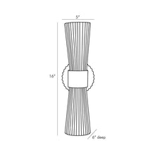 Load image into Gallery viewer, Whittier Wall Light - line drawing.
