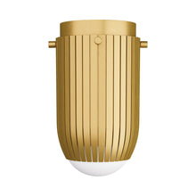 Load image into Gallery viewer, York Flush Mount Ceiling Light in Detail.
