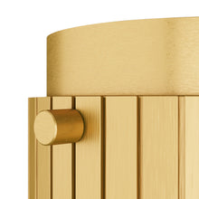 Load image into Gallery viewer, York Flush Mount Ceiling Light in Detail.
