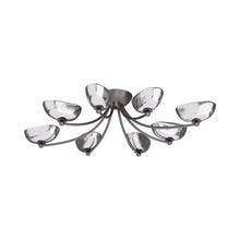 Load image into Gallery viewer, Zamora LED Flush Mount Ceiling Light in Detail.
