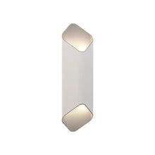 Load image into Gallery viewer, Ako LED Wall Light in Matt White/Silver (16.54-Inch).
